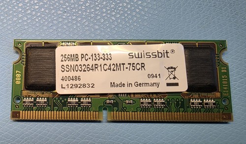 Swissbit 256mb ram 133mhz - swissbit, sd-ram