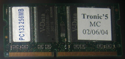 256mb data sdram - 256mb, v-data