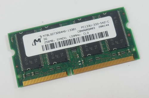 Micron 256mb pc133 ram - pc133, sd-ram