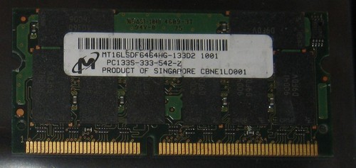 512mb micron sdram - 512mb,