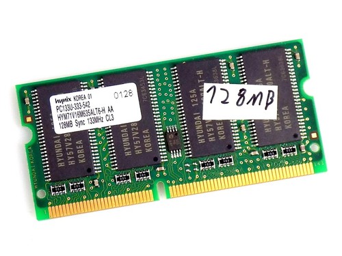128mb hynix hym71v16m635at6 - 128mb,