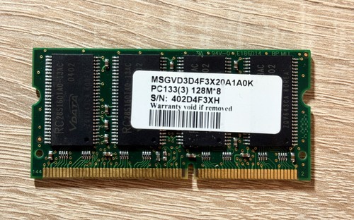 128 ddr ram 200 - mb, so-dimm