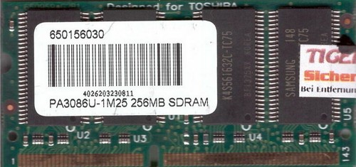 Toshiba pa3086u 1m25 pc133 - pa3086u-1m25,
