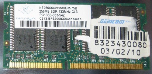 256mb nanya sdram - nanya,