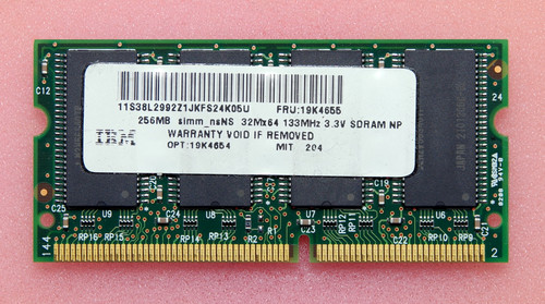 Dimm 256mb sdram - 256mb, 133mhz